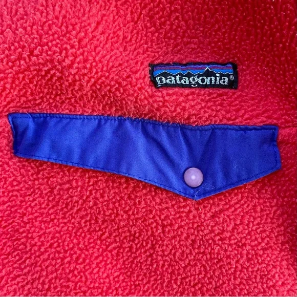 Vintage Patagonia 1990’s Synchilla fleece t-snap pullover sweatshirt. 🩷 - Picture 6 of 6